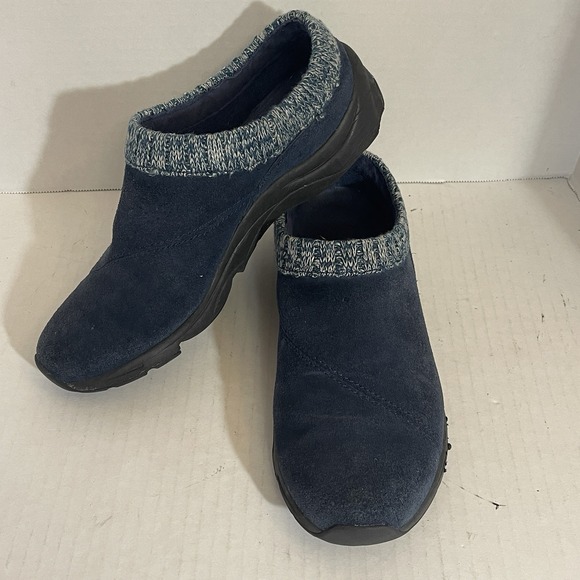 Vionic Arbor Navy Leather Clog Women's 8 - Picture 3 of 7